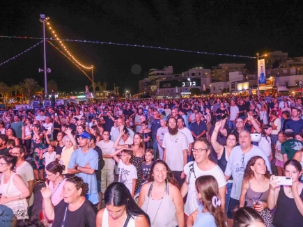 נהריה: אלפים רבים ביקרו בפסטיבל נהריה VIBES בטיילת העירונית